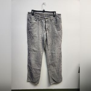 Patagonia; Gray Corduroy Men's Size 33 Pants